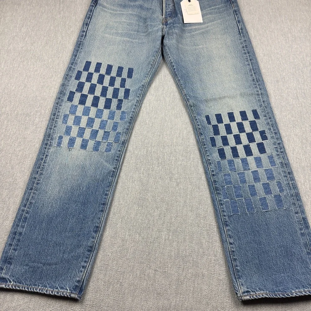 Levis 501 Jeans Mens 34X32 Selvedge‎ Denim Made In Japan 1980'S Straight Leg NWT